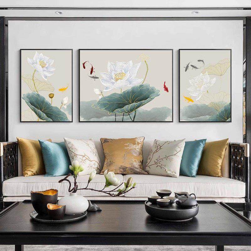 5D钻石画2024新款满钻客厅现财鹿三联画十字绣砖石贴画2025,淘宝优惠券,粉丝福利购,淘宝优惠卷