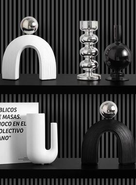 诚艺轻奢高级感家居软装饰品客厅电视柜酒柜乔迁艺术小众壁龛摆件