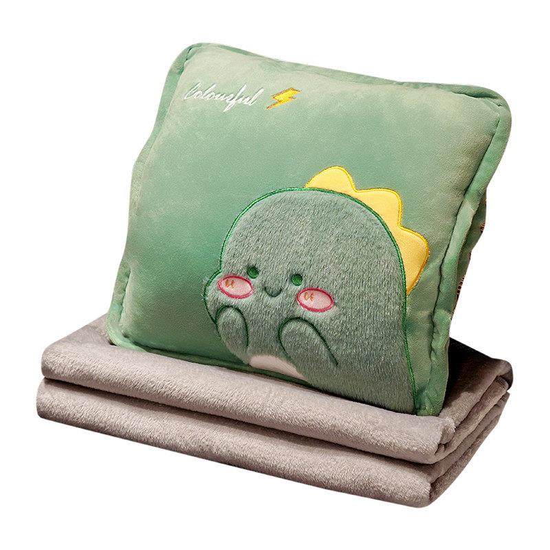多功能卡通夏季抱枕被子两用枕头被子二合一毯子办公室珊瑚绒午睡,淘宝优惠券,粉丝福利购,淘宝优惠卷