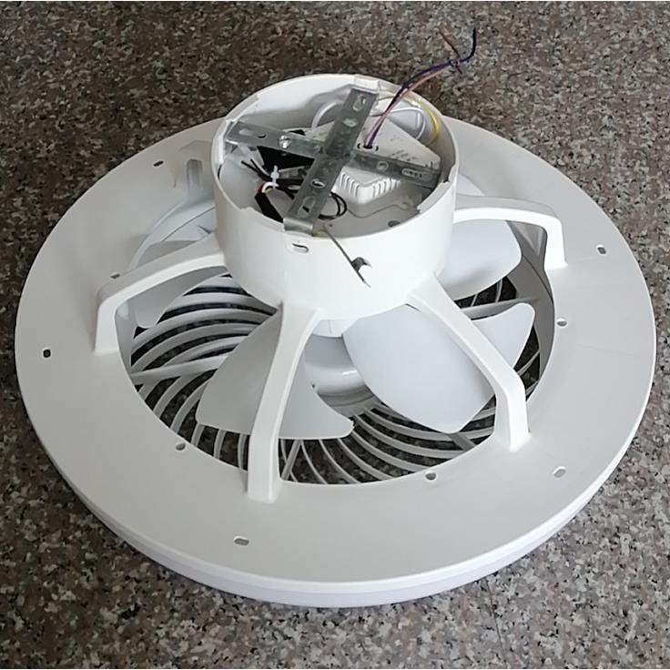 LED风扇吸顶灯风扇灯三色变光带遥控直径45厘米52现货包邮,淘宝优惠券,粉丝福利购,淘宝优惠卷