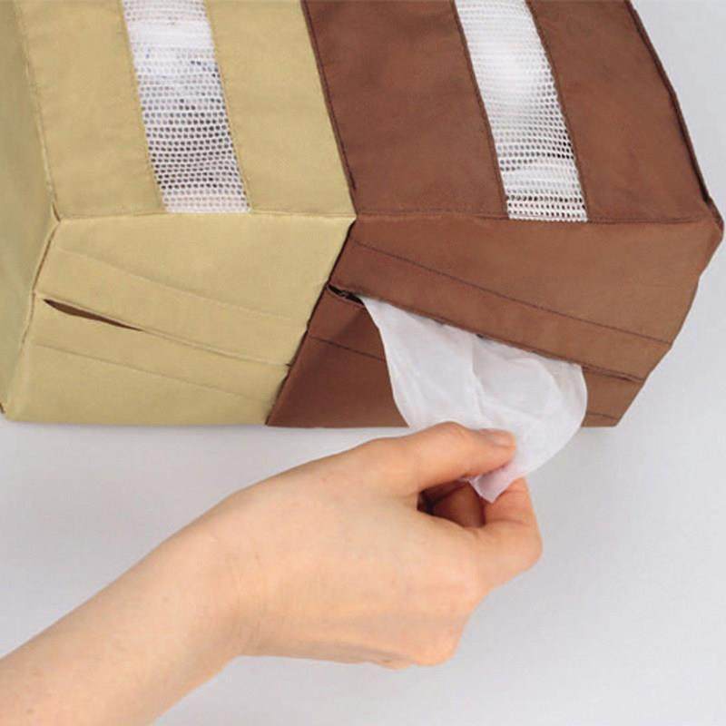 创意壁挂式放垃圾袋收纳盒抽取挂袋家用厨房装塑料袋整理挂篮袋子,淘宝优惠券,粉丝福利购,淘宝优惠卷