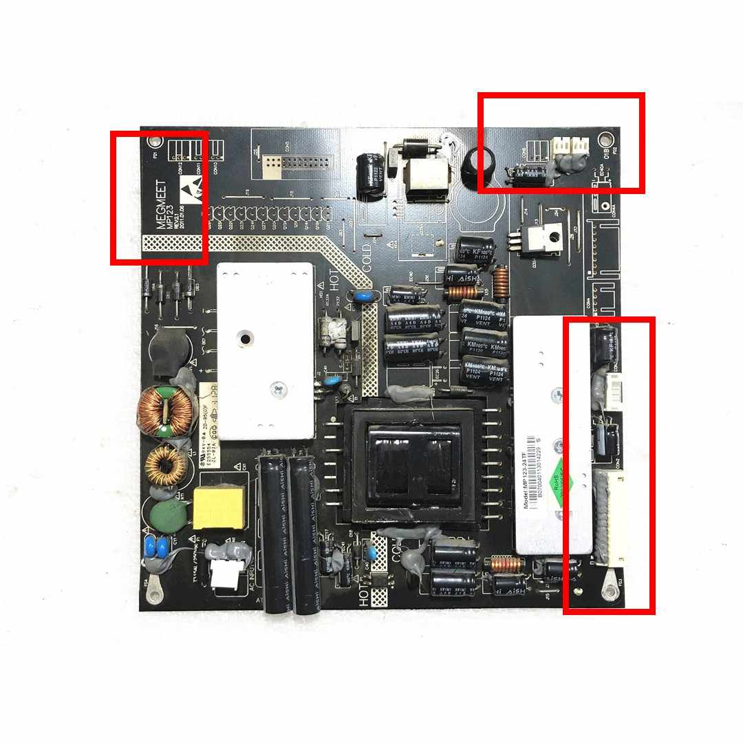 三洋40寸液晶电视机40CE770LED电源板配件MP123-24TF背光高压板-图0