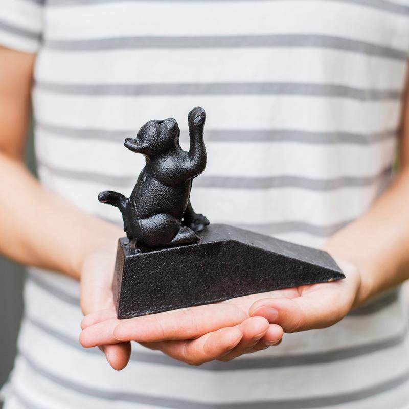 复古铸铁顶门器 防风门阻 防撞门挡门楔子创意免打孔卡通门,淘宝优惠券,粉丝福利购,淘宝优惠卷