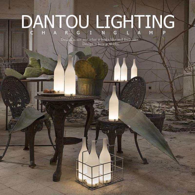 北欧后现代酒瓶台灯酒吧民宿吧台餐吧餐桌充电触摸台灯氛围感台灯,淘宝优惠券,粉丝福利购,淘宝优惠卷