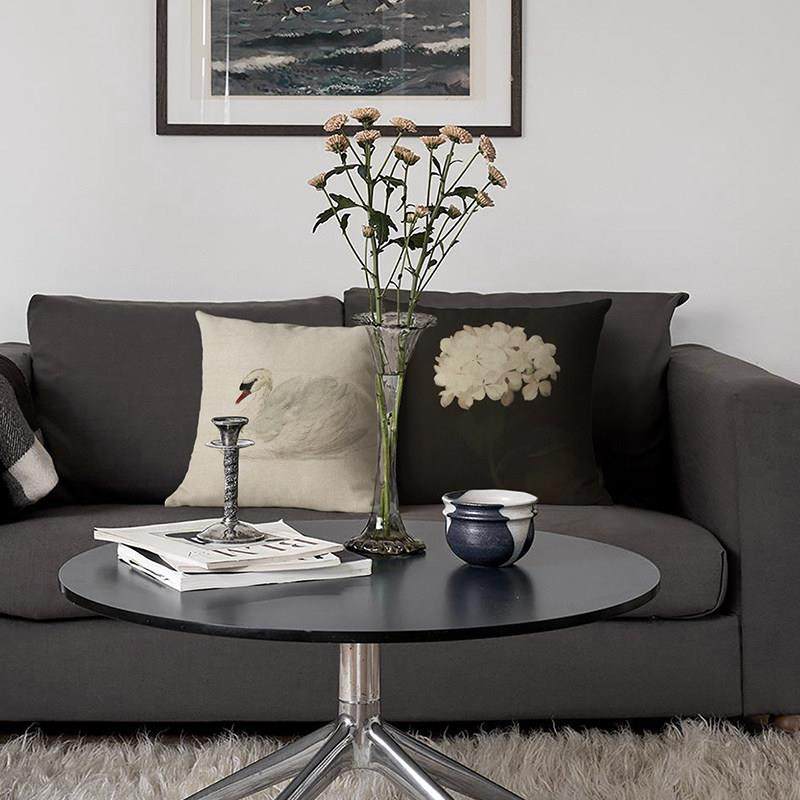 欧式覆古天鹅芭蕾艺术法式中古沙发抱枕靠垫文艺靠枕靠背卧室枕套,淘宝优惠券,粉丝福利购,淘宝优惠卷