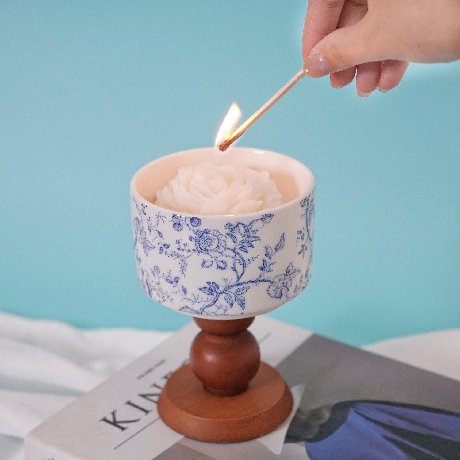 香薰蜡烛礼盒创意法式陶瓷杯高级感礼物生日伴手礼装饰礼品摆件,淘宝优惠券,粉丝福利购,淘宝优惠卷