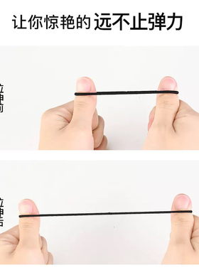 高弹力加粗加厚发圈头绳扎头发