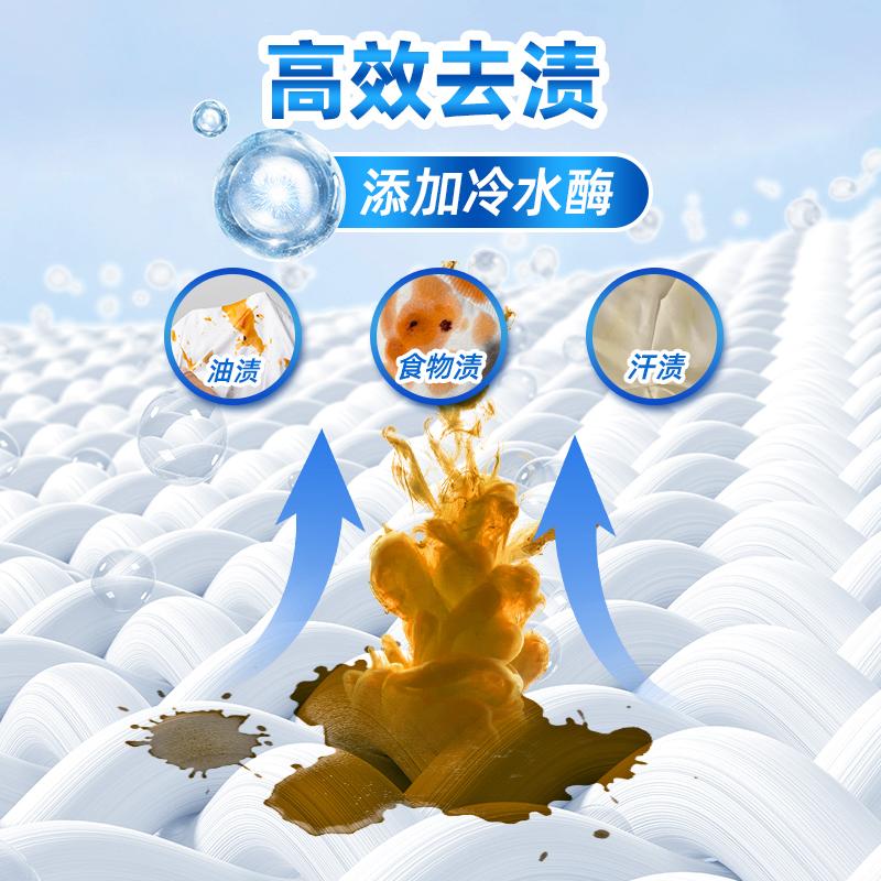 马头除菌洗衣粉不含磷去污渍强祛黄增白校服净家庭实惠装官方正品