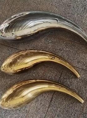 不锈钢鱼雕塑售楼处庭院酒店花园林水池创意装饰摆件户外景观定制