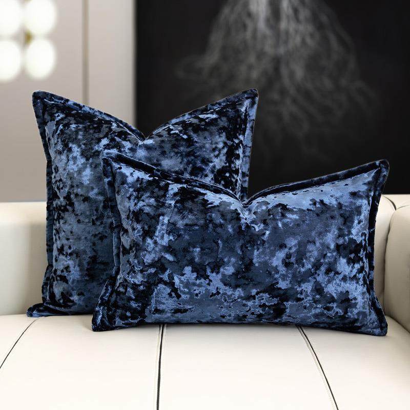 一森现代轻奢冰花绒抱枕沙发客厅高级腰枕新中式靠枕套样板间含芯,淘宝优惠券,粉丝福利购,淘宝优惠卷