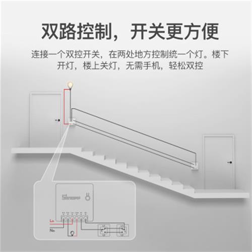 小爱易微联wifi手机远程遥控开关小艺智能家居智能继电器开关模块 - 图1