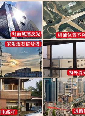 五行海神门福贴门对门卫生间对卧室路冲尖角八卦镜家用墙门口挂件