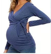 Matnity Wear T-shirt Shirt Shirt Maternity Wear Spring and Autum