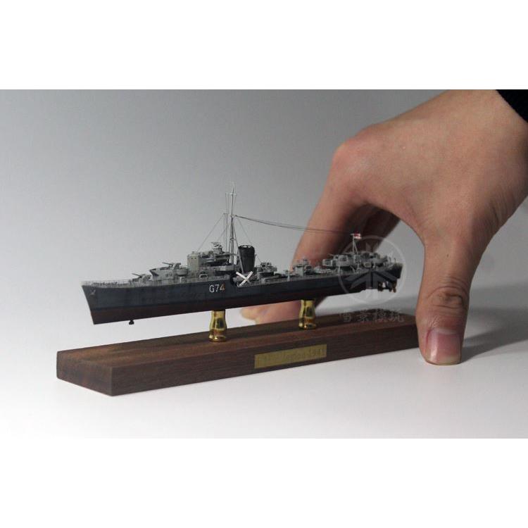 川渝 1/350 1/700舰船模型展示/固定金属台柱支架铜柱立柱-图3