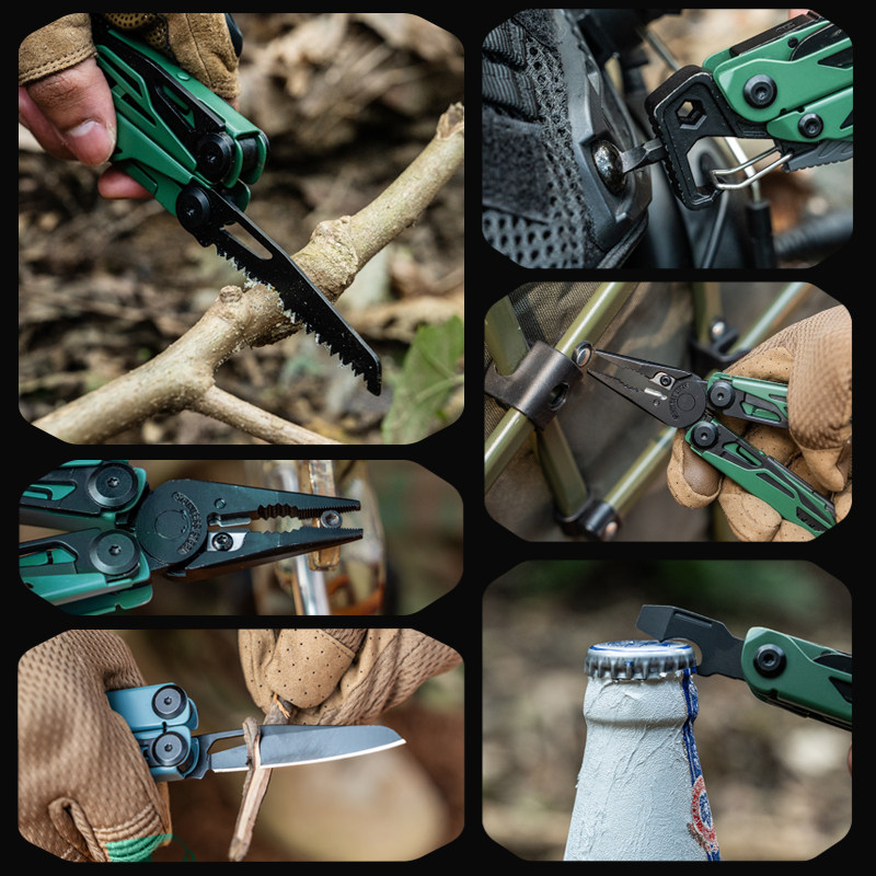 观益多功能钳工具钳户外小工具折叠刀便携式随身生存装备万用灾备,淘宝优惠券,粉丝福利购,淘宝优惠卷