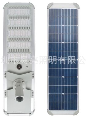 太阳能户外灯庭院灯道路照明灯人体感应一体化铝型材防水路灯新款