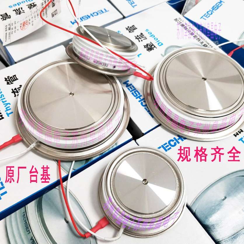 Y50KPE 1600V平板TECHSEM晶闸管KP1200A1000V-1800v台基可控硅 - 图3