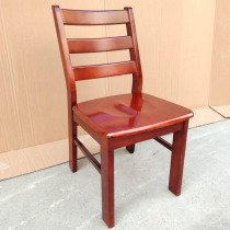 Solid Wood Working Chair Training Chair Office Chair Dining Chair Meeting Chair Mahjong Chair Butt Chair Without Armrests