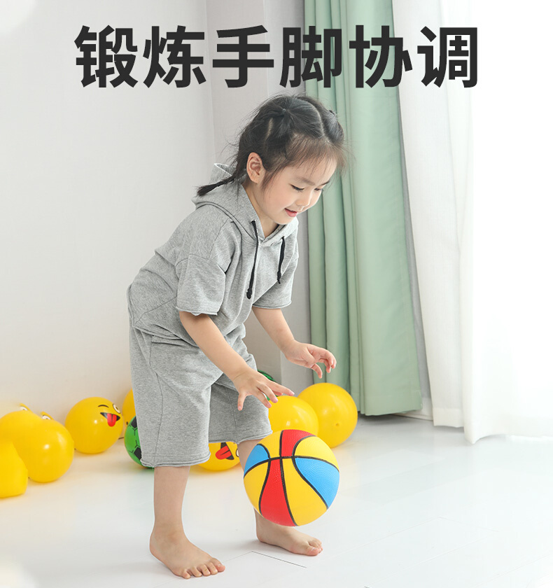 小皮球幼儿园足球篮球西瓜球按摩球儿童球类玩具婴幼儿宝宝弹力球-图2