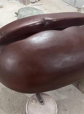 现代创意网红咖啡豆定制模型玻璃钢雕塑店铺门头招牌灯箱装饰摆件