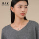 Chow Tai Sang Jasper Begonia Pattern Pearl Necklace Round Highlight Freshwater Pearl Pendant Classic Mother's Day Gift