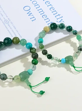 旺财运手链平衡貔貅五行手串补金水木火土喜用男女款缺天然水晶