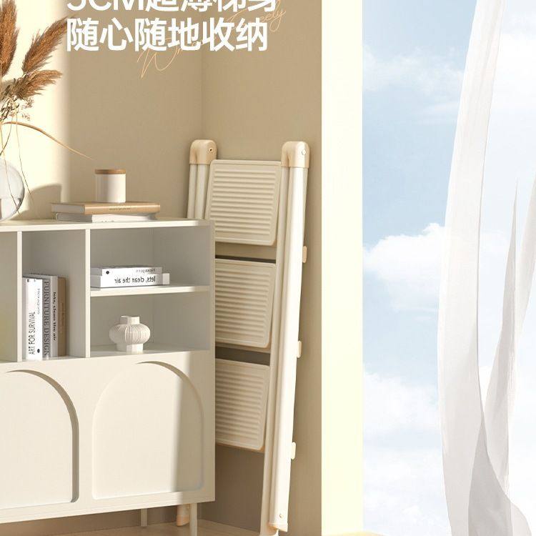 肯泰家用梯子折叠梯加厚伸缩两用小楼梯室内多功能爬梯三步人字梯,淘宝优惠券,粉丝福利购,淘宝优惠卷