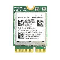 Qualcomm QCNCM865 NFA765 WIFI6E 7 5G dual-frequency built-in wireless network card 5 3 Bluetooth MT7922