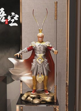 齐天大圣创意摆件客厅电视柜旁y中式家居玄关孙悟空乔迁送礼装饰
