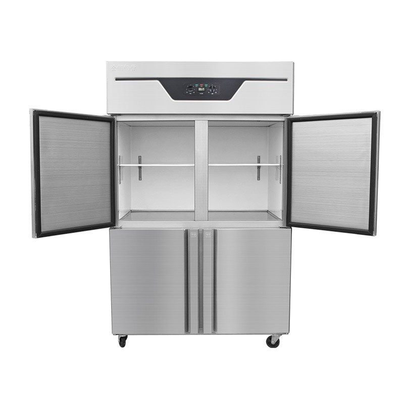 四六门冷柜 冷藏冷冻r立式冰柜不锈钢双温厨房冷柜六门商用冷柜,淘宝优惠券,粉丝福利购,淘宝优惠卷