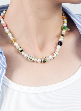 iMOK原音珍珠项链多巴胺高级小众