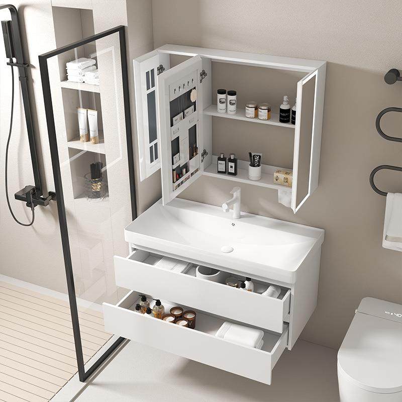 加深陶瓷一体盆浴室柜双抽屉组合卫生间洗脸洗漱台加厚阳台洗手柜,淘宝优惠券,粉丝福利购,淘宝优惠卷