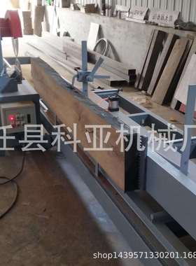 出口非洲木工圆盘锯上料架新型圆木推台锯原木锯木机木工机械