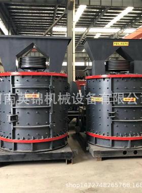 大型铁矿石复合式粉碎机多功能矿渣破碎机河卵石复合制砂机