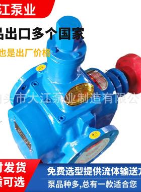 多功能YCB-4不锈钢圆弧齿轮泵化工圆弧齿轮油泵高温循环泵