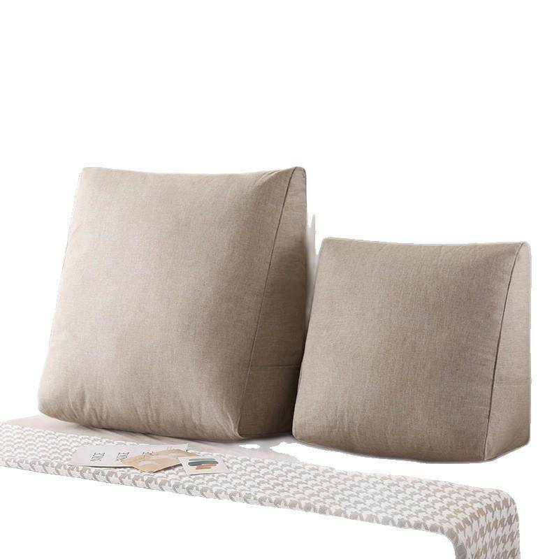 酷赞三角新款靠垫大靠背宿舍沙发床头软包靠背护腰大靠垫,淘宝优惠券,粉丝福利购,淘宝优惠卷