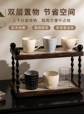 中古风玄关装饰摆件放钥匙收纳进门口复古鞋柜软装新中式摆画装饰