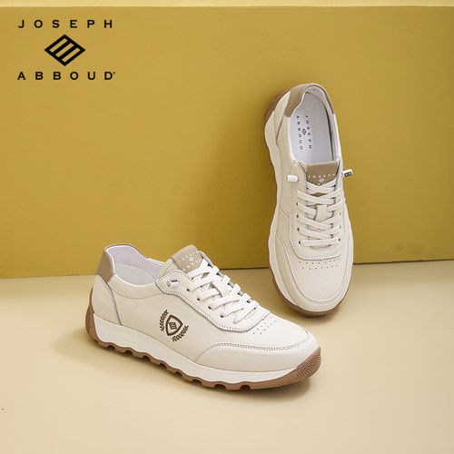 JOSEPH ABBOUD爱堡德【美国奢潮】百搭真皮男鞋牛皮舒适运动鞋潮 - 图2