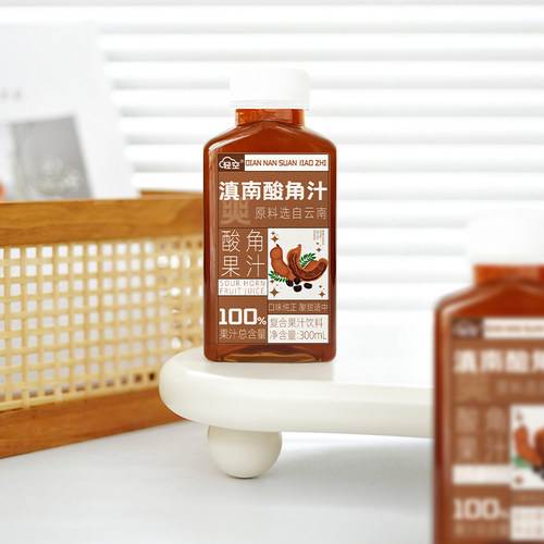 轻空云南风味酸角汁复合果汁饮料瓶装饮品滇南酸角汁300ml/瓶 - 图2