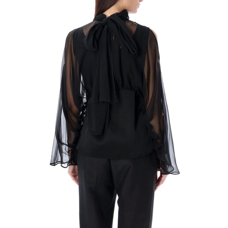 ALBERTA FERRETTI Chiffon blouse - 图0