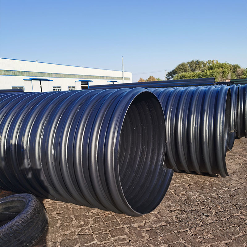 极速钢带波纹管HiDPE工程大u口径排污管 增强缠绕雨水管 pe聚乙烯,淘宝优惠券,粉丝福利购,淘宝优惠卷