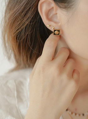 JoJo｜设计师款海洋风扇形贝壳耳钉耳饰吊坠项链锁骨链