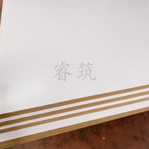 5-18mm Density Board Veneered Single Double Pure White Eco Plate Free Paint Board Melamine Furniture Cupboard Board