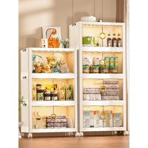 Folding containing cabinet floor containing box Home lockers Living Room Zero Food Shelve Floating Windows Free of installation bookcases