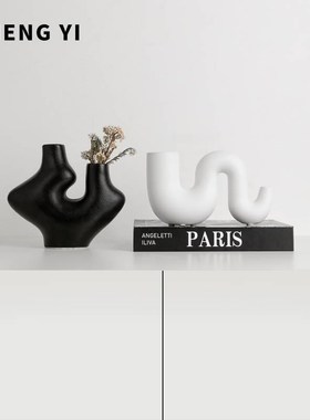 诚艺现代艺术简约抽象酒柜摆设家居K装饰品客厅办公室桌面