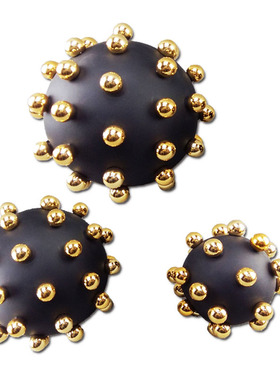 简约现代a电镀圆球创意摆件 样板房售楼处家居桌面装饰工艺品摆设