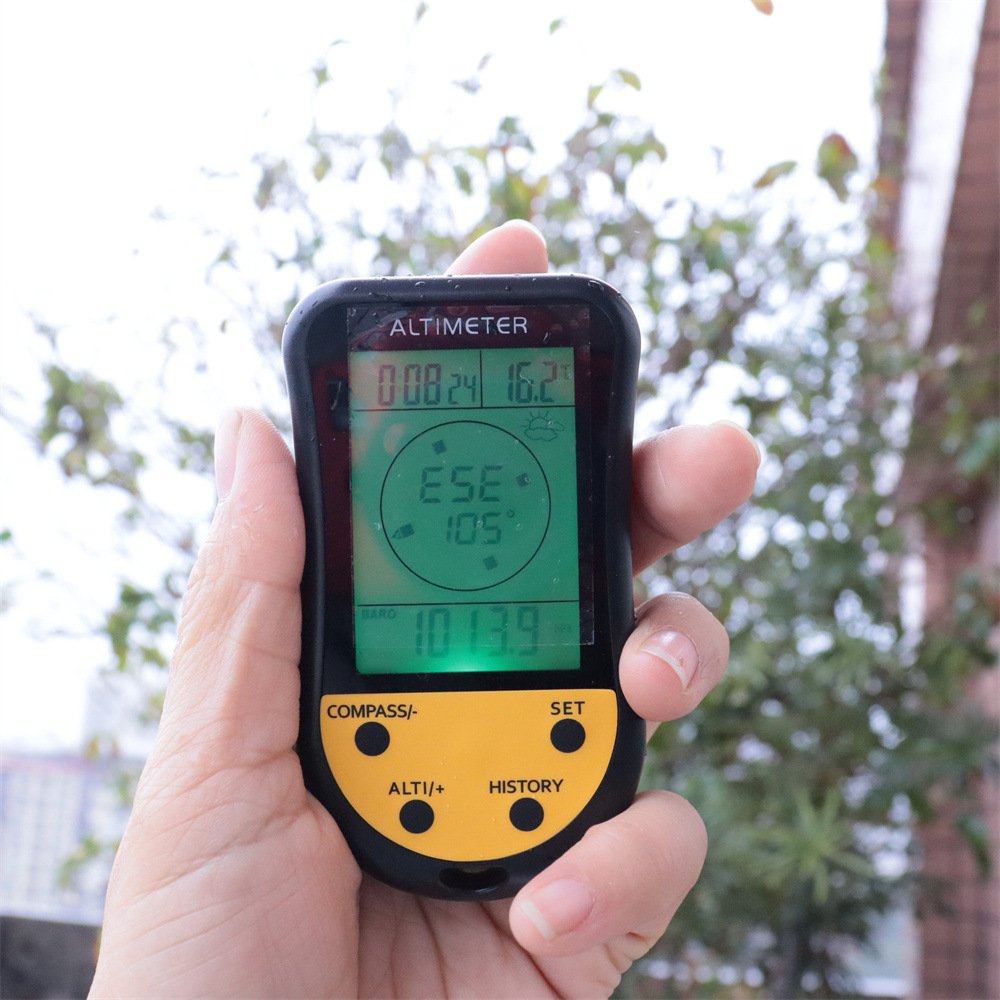 新款8合1多功能高度计 气压表 温度计 指南针 户外登山钓鱼表,淘宝优惠券,粉丝福利购,淘宝优惠卷