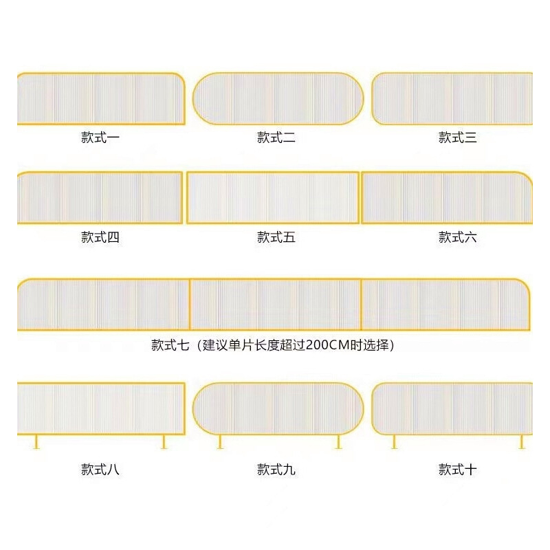 餐厅轻奢铁艺不锈钢长虹玻璃卡座隔断矮屏风办公室火锅店过道围栏