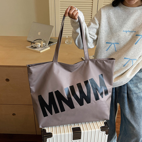 短途时尚出差通勤收纳旅行包女大容量轻便行李包防水运动包健身包 - 图1