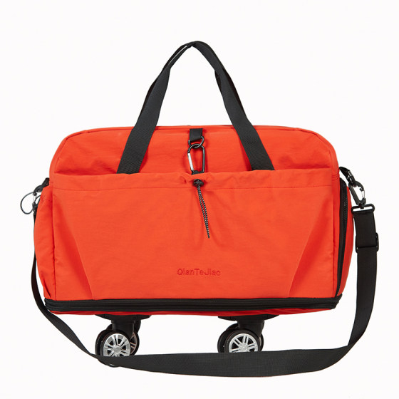Large capacity detachable spinner travel bag luggage bag